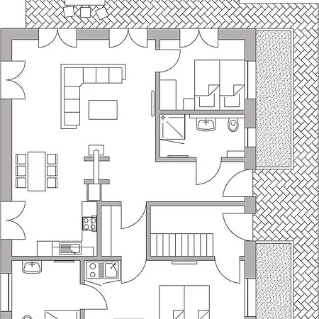 شقة Ferienwohnung Schwedenhaus غلوفي